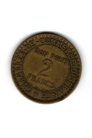 Fransa 2 Frank 1921 Mp2062