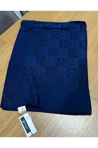 Noura Scarf Diamond Pamira Şal Lacivert