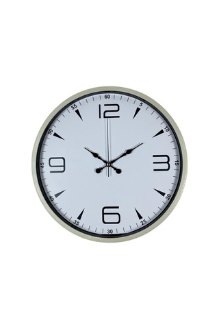 Natural Krem 36 Cm Duvar Saati Çok Renkli