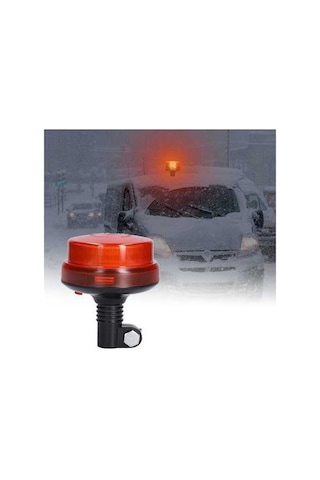 Artfulabode Yanıp Sönen Traktör Led Işıkları, Su Geçirmez Forklift Aydınlatma, 12-24v Fm İnşaat Güvenlik Aracı Feneri