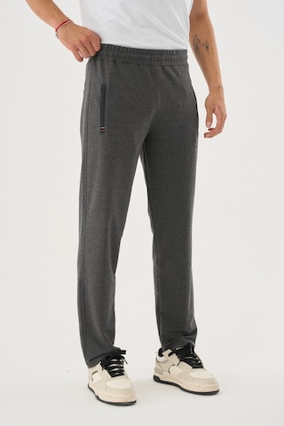 Shooter Sportswear Erkek Antrasit Mevsimlik Eşofman Altı Beli Lastikli Bağcıklı Rahat Kalıp Antrasit