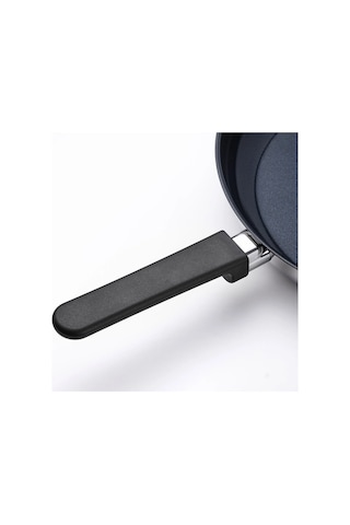Ikea Mıddagsmat Tava 32 Cm Krom - Siyah 1 Parça Gümüş - Siyah