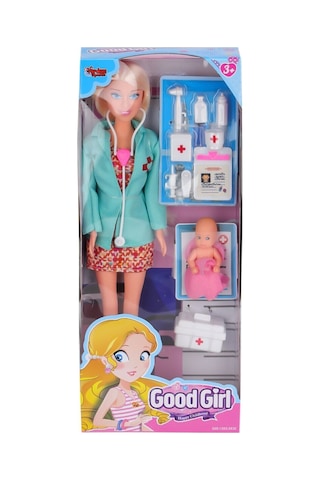 Wg-115225a Aksesuarlı Doktor Bebek 29 Cm -vardem Standart