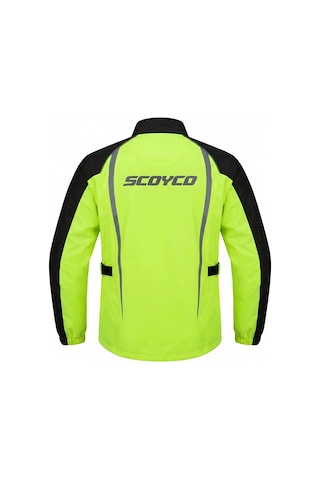 Kuzey Motor Kuzeymotor Scoyco Rc-10 Alt Üst Yağmurluk Takım Sarı