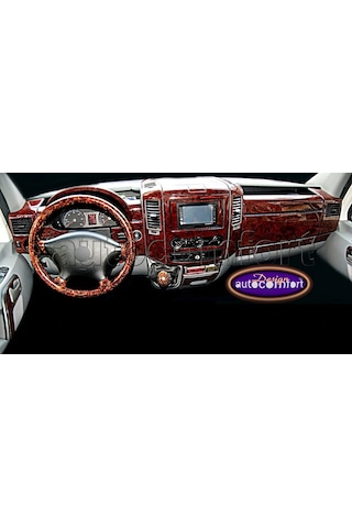 Mercedes Sprinter W906 Torpido Kaplama, Maun, Ahşap, Carbon, Mega