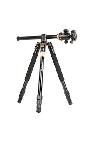 Dp-800 Pro Traveler Seyahat Tipi Yatay Dikey Makro Fotoğraf Monopod Ve Video Slr Kamera Tripod