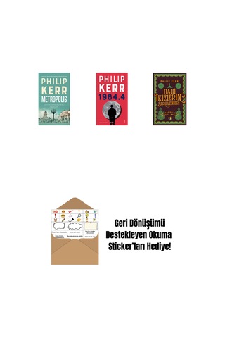 Metropolis + 1984.4 + Dahi İkizlerin Serüvenleri - Katmandu'nun Kobra Kralı + Okuma Sticker'ları