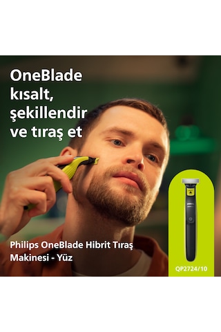 Philips QP2724/10 Oneblade Yüz Şekillendirici