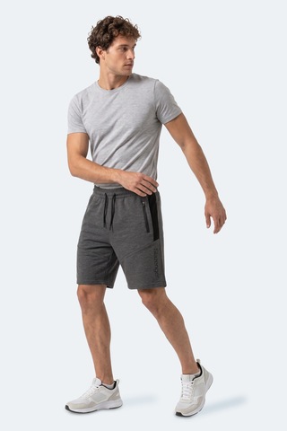 Slazenger Nıkon I Erkek Fermuar Cepli Antrasit Şort