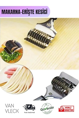 Paslanmaz Çelik Erişte Ve Makarna Kesici
