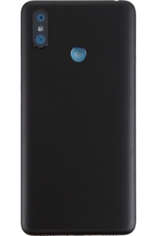 Wholesale00 Xiaomi Mi Max 3 İçin Kullanışlı Arka Kapak Siyah