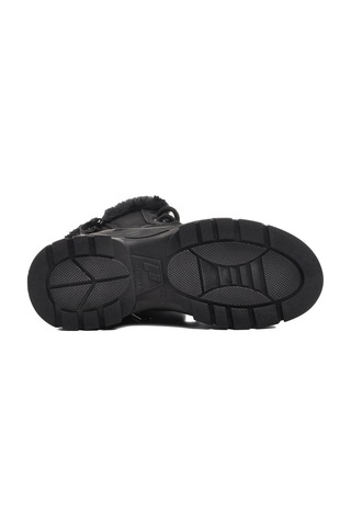 Trender Polact Filet 24072 Siyah Nubuk Kız Çocuk Bot & Bootie Dm04c24072 Siyah Nubuk