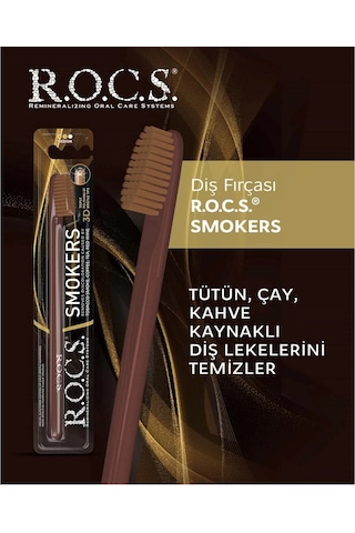 R.o.c.s. Smokers Leke Giderici Diş Fırçası - Orta Sert