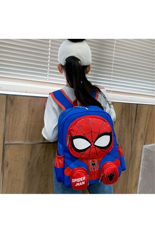 Yeiuyi7 Karikatür Desen Şekli 3 İla 8 Yaşında Anaokulu Çocuk Okul Çantası Mavi