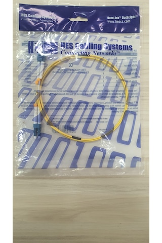 Hcs Fiber Optik Patch Cord Kablo Lc-lc Dx Single Mode 1m