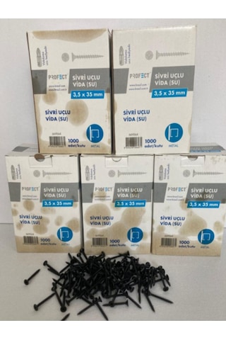 Knauf Sivri Uçlu Alçıpan Vidası 3,5x35mm 1.000 Adet Uç