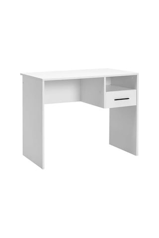 White Genç Odası Çekmeceli Çalışma Masası - Beyaz