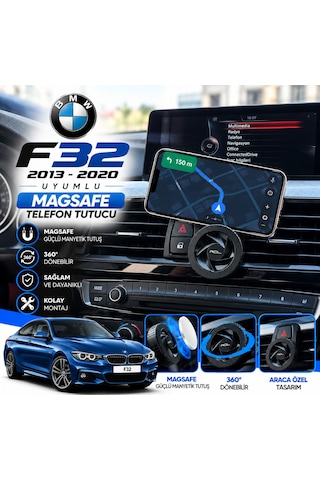 Bmw F32 Uyumlu Araç Içi Premium Telefon Tutucu - Araba Telefon Tutacağı Havalandırma Için 1
