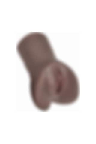 Zaga Oyun Ultra Gerçekçi Çift Girişli Suni Vajina Anal Vajinal Zenci Mastürbatör