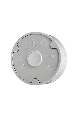 5 Adet - Rbox Kamera Montaj Buatı - Yuvarlak İç Mekan Kamera Montaj Kutusu Taban Dahil