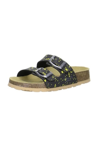 Superfit 0-00111 Unisex Çocuk Siyah Mantar Terlik Siyah