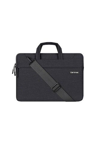 Laptop Apple Uyumlu MacBook Notebook Çantası Omuzaskılı Bilgisayar Çanta 13Inc Siyah