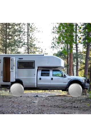 Dashanshop 18-20inch 4 Adet Oto Lastik Kılıfı Sedan Karavan Suv Dayanıklı Koruma