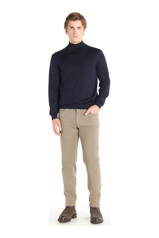 Ted Baker Lacivert Erkek Yarım Balıkçı Yaka Kazak Tbmrkw1044