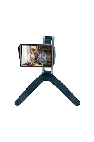 360 Derece Dönebilen Mutfak Masaüstü Telefon Tablet Tutucu Ayarlanabilir Esnek Ayaklı Metal Diğer