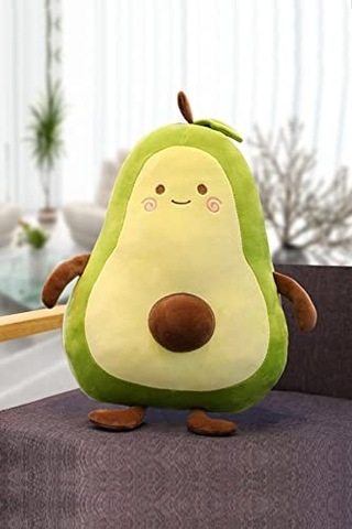 Avokado Yastık Peluş Pofuduk 35 x 35
