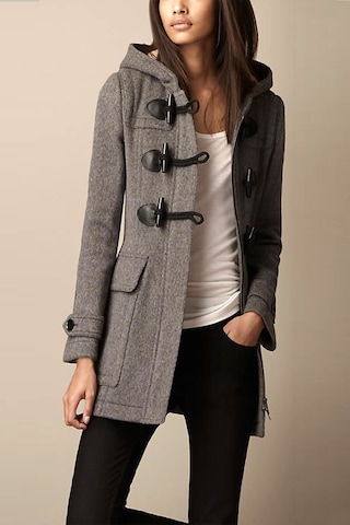 Günlük Kışlık Kaşe Kaşmir Kadın Kaban 001