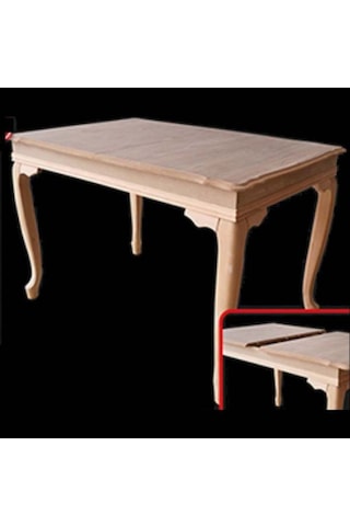 Bengimobilya Masa Avangart Aslan Model Kayın Ahşap Panel Tabla Ve Torna Ayak H