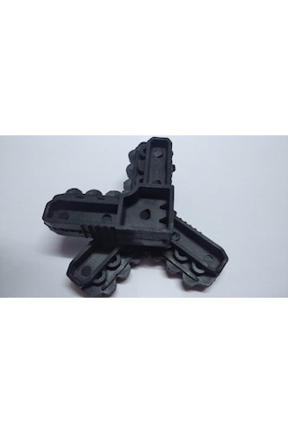 17 25 Sineklik Köşe Takozu Siyah 10 Adet