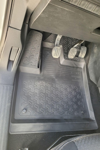 Citroen Berlingo Panelvan Van Havuzlu Paspas Ön Iki Parça 4d Siyah 2019 2020 2021 2022 2023 2024