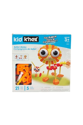 Kid Knex Safari Arkadaşları Yapım Seti 21 Parça 85613
