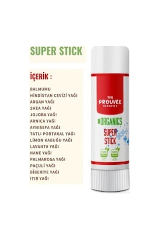 The Prouvee Reponses Organics Süper Stick