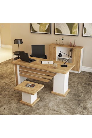 KALENDER DEKOR OPHİRA-1-2-4 OFİS BÜRO MASASI TAKIMI OPH02