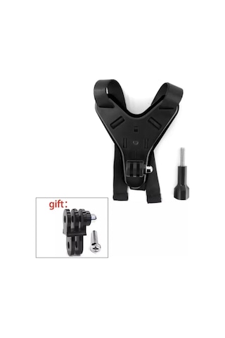 Eken Gopro Aksiyon Kamera Kask Için Çene Bağlantı Aparatı Tuyu Ty68