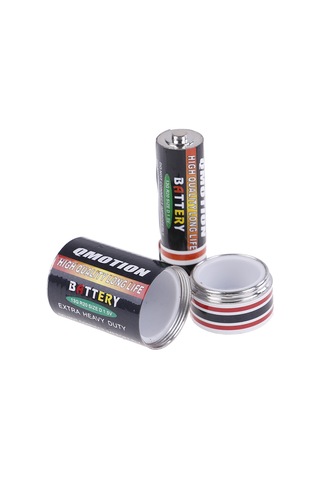 Pil Yönlendirme Güvenli Takı Gizli Gizli Hap Kutusu Depolama Stash Para Kutusu