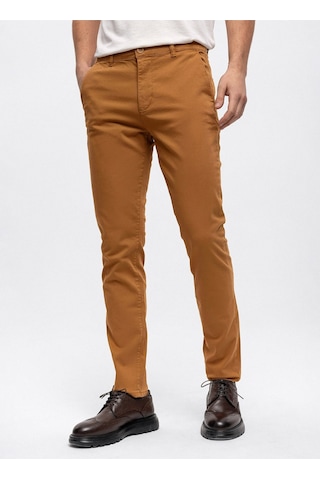 Back And Bond Normal Bel Normal Paça Slim Fit Vizon Erkek Pantolon B33w32005 Vizon