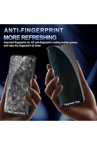 Samsung Galaxy Uyumlu A16 Hayalet Ekran Koruyucu Cam 5d Parlak Privacy