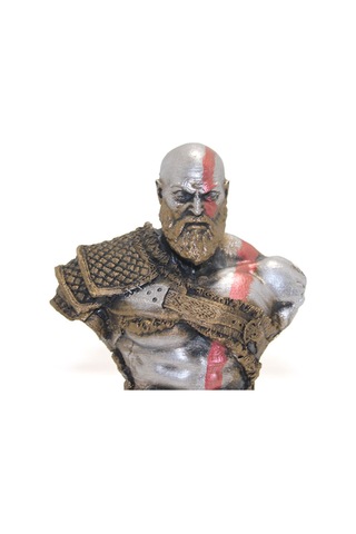 1 Adet Kratos 2 Büst Model 136 Dekoratif Büst Heykeli 18 X 11 Cm Ev Ve Ofis Bust Sculpture