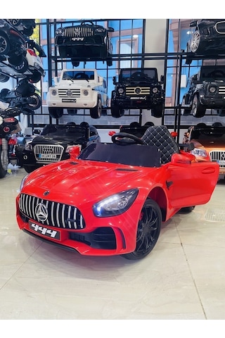 Mercedes 12 Volt Uzaktan Kumandalı Gt Akülü Araba 0-5 Yaş Kırmızı