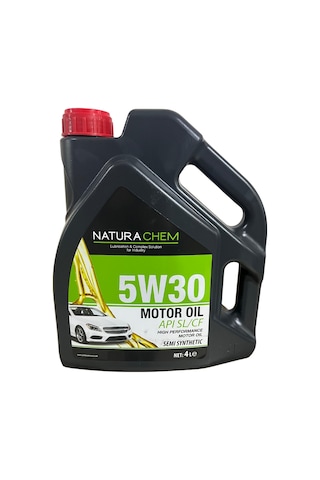 Naturachem 5W-30 Yüksek Performanslı Motor Yağı 4 L