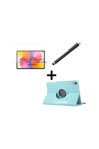 Huawei Matepad 11.5/11.5s /air 11.5 2025 2026 Kılıf Dönen Tablet Kilifi Ekran Koruyucu+kalem Tbd-w00 Tbd-w09 Tbd-al09 Kılıf