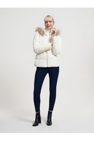 LOFT Regular Fit Kadın Mont Lf2033255 Q1.v1 Beyaz