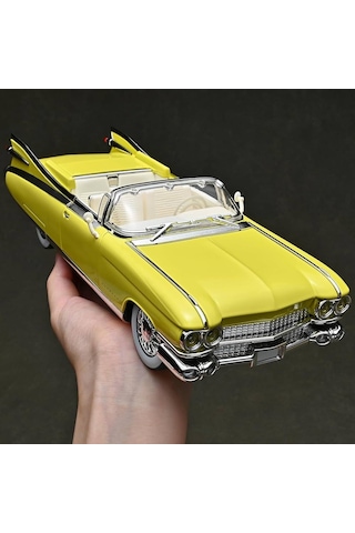 Hobiez World 1 : 24 Lisanslı Cadillac Eldorado Kapıları ve Kaputu Açılabilir Model Araba