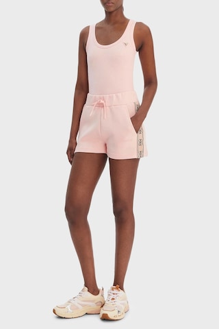 Guess Bayan Top V4yp06 K8rt2 G67b Pembe Pembe