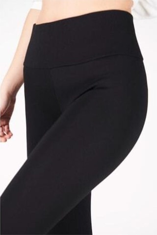 Modaruba Esemod Kadın Siyah Toparlayıcı Günlük Spor Şık Rahat Push Up Yüksek Bel Slim Fit Taytsiyah M Siyah