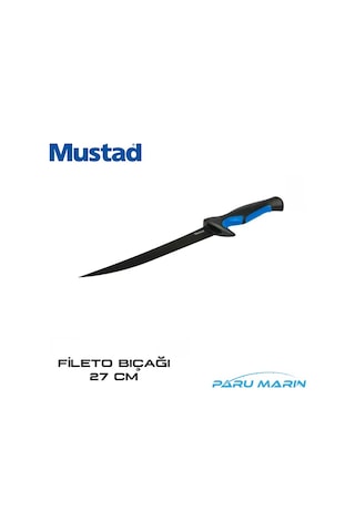 Mustad Premium Fileto Kamp Bıçağı 27cm